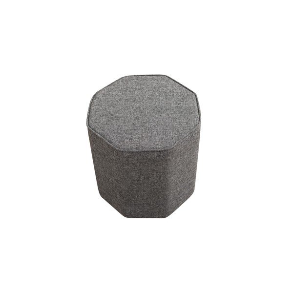 Pufas pilkos spalvos Hexa – Balcab Home