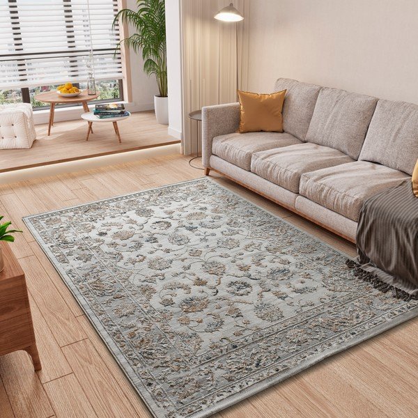 Smėlio spalvos kilimas 134x200 cm Keops – Universal-image-1