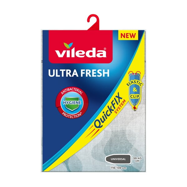 Melsvai pilkos spalvos medvilninis užvalkalas lyginimo lentai Vileda Ultra Fresh-image-3