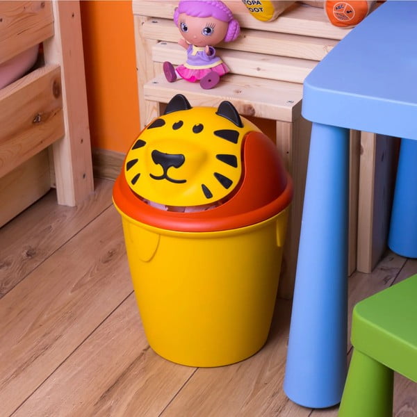 Vaikiška šiukšliadėžė Curver Tiger, 12 l-image-1