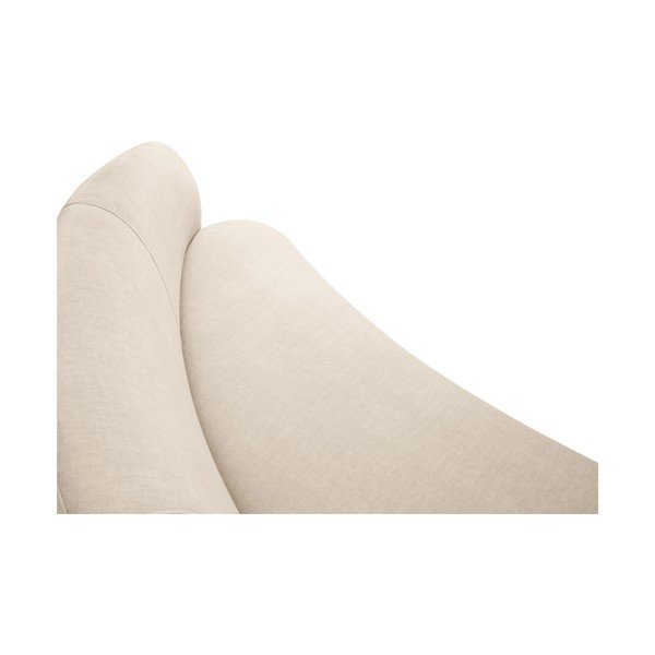 Smėlio spalvos sofa su kairiuoju kampu Mazzini Sofas Debbie, 210 x 79 cm-image-4