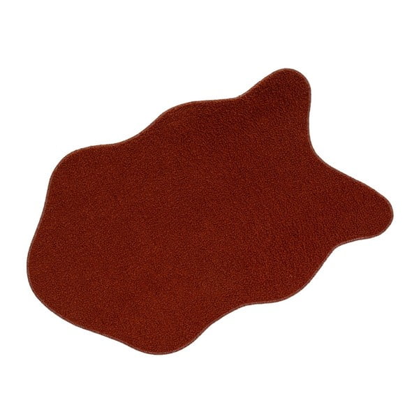 Sintetinė oda ir kailis bordo spalvos 60x90 cm Sherpa – Casa Selección