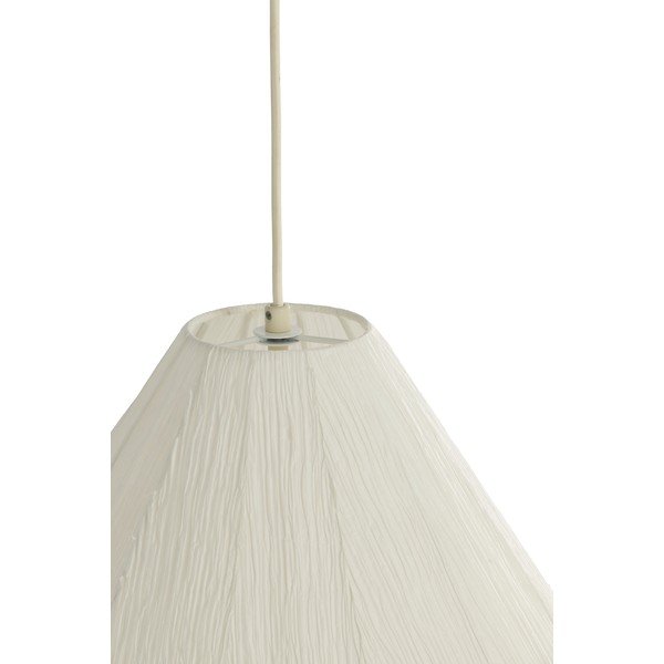 Kreminės spalvos kabantis šviestuvas ø 10 cm su popieriniu gaubtu Sarella – Light & Living-image-4