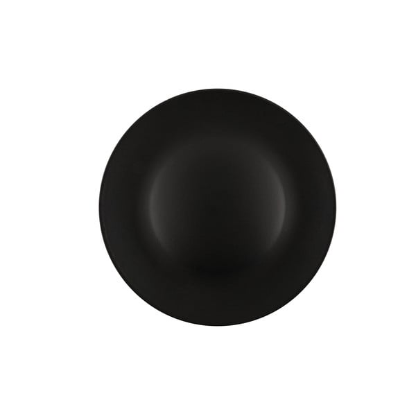 Lėkštės matinės juodos spalvos iš keramikos 6 vnt. ø 25 cm – Hermia-image-2