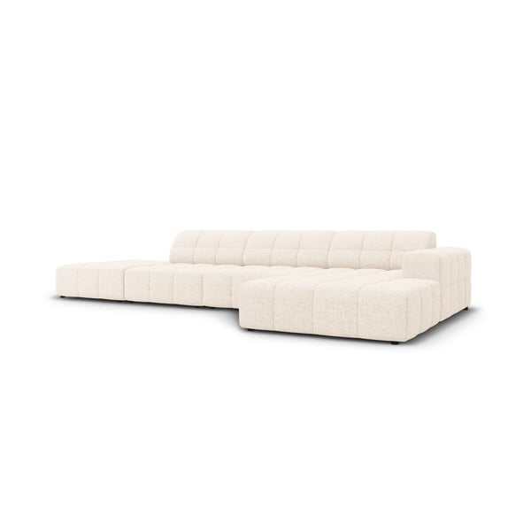 Kampinė sofa kreminės spalvos (su dešiniuoju kampu) Chicago – Cosmopolitan Design-image-4