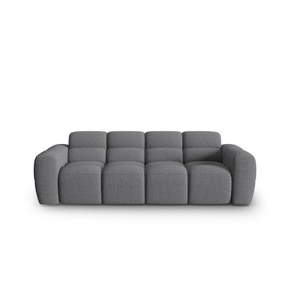 Sofa pilkos spalvos 256 cm Lisa – Micadoni Home
