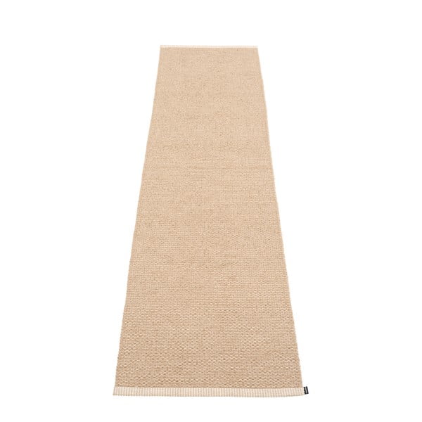 Smėlio spalvos lauko kilimas 60x250 cm Mono Light Nougat – Pappelina