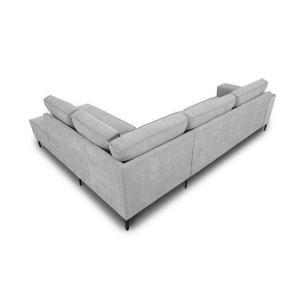 Pilkos spalvos kampinė sofa (su dešiniuoju kampu/„L“ formos) Copenhagen – Scandic-image-4