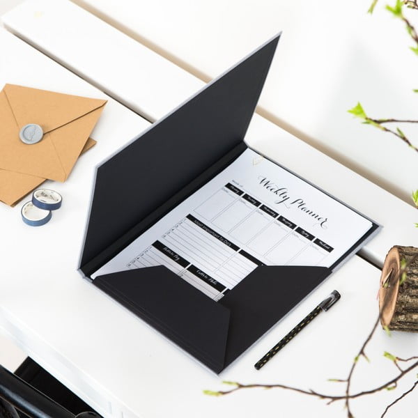 Biuro organizatorius iš kartono Paulina – Bigso Box of Sweden-image-2