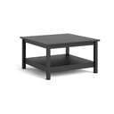 Juodas kavos staliukas 81x81 cm Madrid - Tvilum