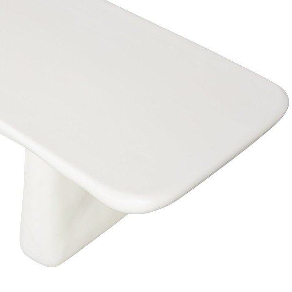 Dramblio kaulo spalvos plastikinis sodo suoliukas Loggia – WOOOD-image-3