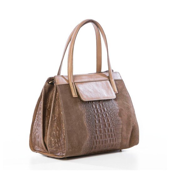 Croco Taupe odos rankinė-image-4