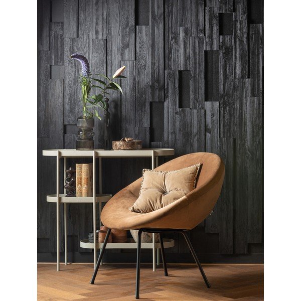 Iš metalo šoninis stalas 28x90 cm Noan – WOOOD-image-1