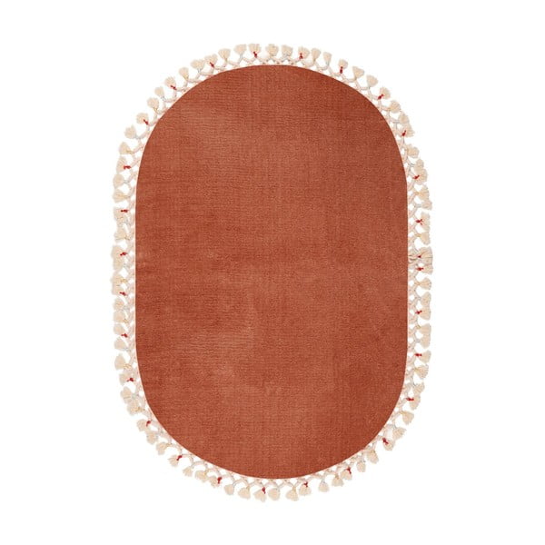 Rudos spalvos vonios kilimėlis 50x75 cm Tuft – Foutastic