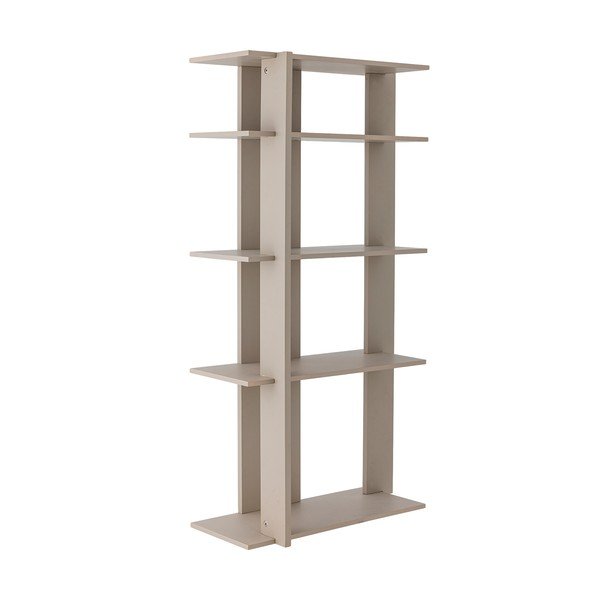 Pilkos spalvos pastatoma lentyna 64x120x29 cm Norvida – Bloomingville