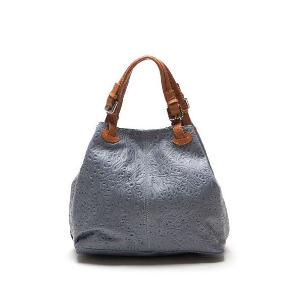 Odinė rankinė Anna Luchini 2121 Grigio-image-1