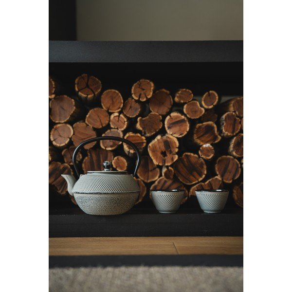 Pilkos spalvos iš ketaus puodeliai 2 vnt. 100 ml Jang – Bredemeijer-image-2