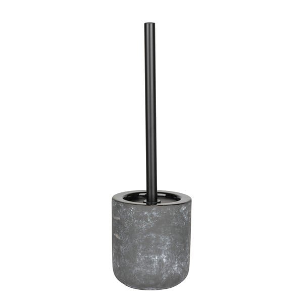 Pilkos spalvos iš keramikos tualeto šepetys Sacile – Wenko-image-4