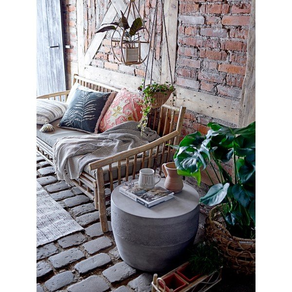 Pakabinamas bambukinis laikiklis vazonui Bloomingville Salum, aukštis 52 cm-image-1