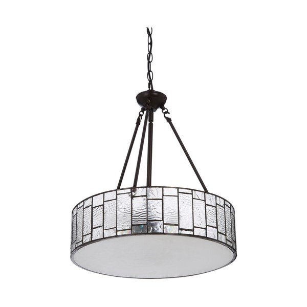 Iš metalo kabantis šviestuvas ø 46 cm su stiklo gaubtu Waldorf – Premier Housewares-image-2