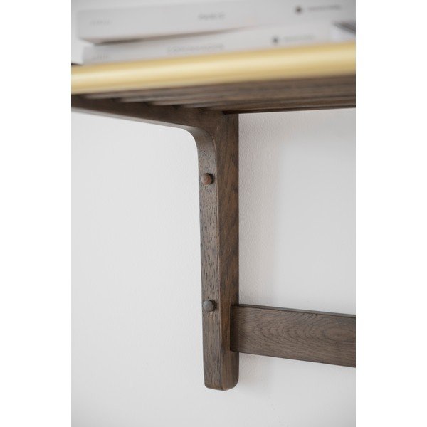 Tamsiai ruda sieninė kabykla iš ąžuolo Inverness - Rowico-image-4