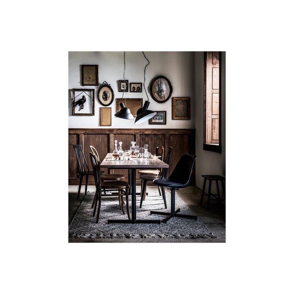 Juodos spalvos valgomojo stalo pagrindas vtwonen Base-image-2