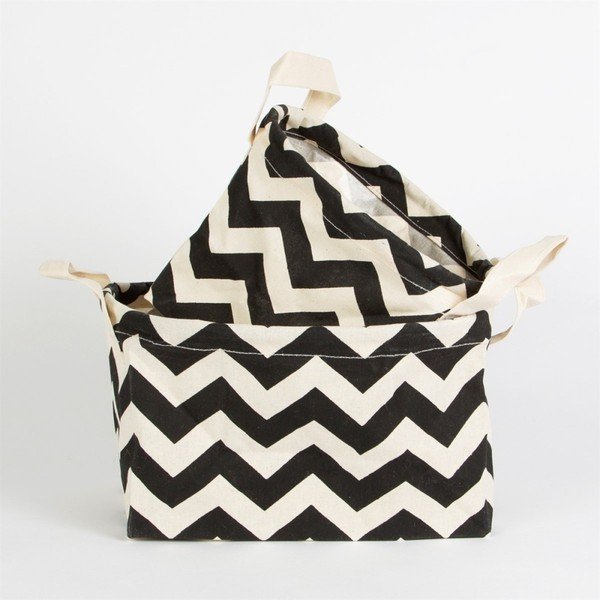 2 "Sass & Belle Chevron" krepšelių rinkinys-image-1