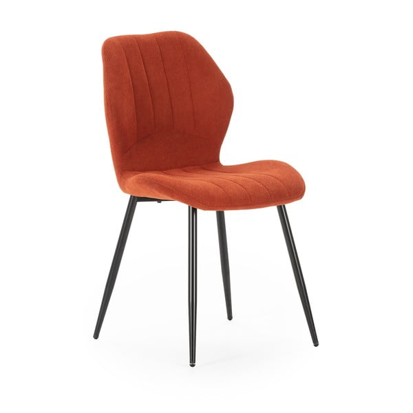 Valgomojo kėdės raudonos plytų spalvos 4 vnt. Milu – Marckeric