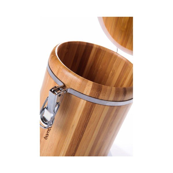 Bambuko laikymo dėžė Bambum Sante, aukštis 15 cm-image-3