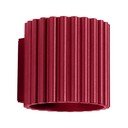 Bordo spalvos sieninė lempa ø 10 cm Zora – Sollux