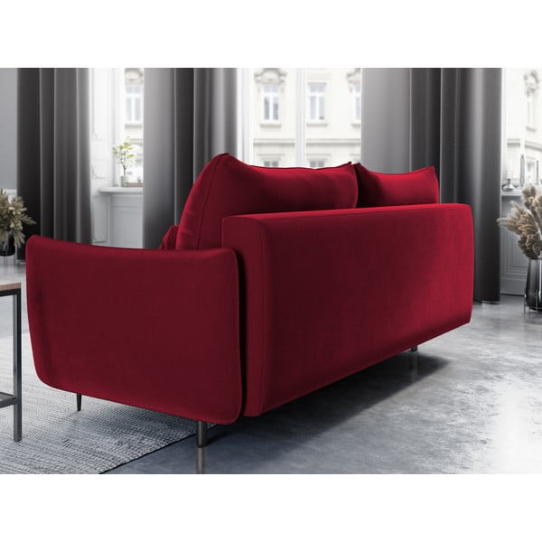 Raudona sofa-lova su daiktadėže Cosmopolitan Design Vermont-image-2