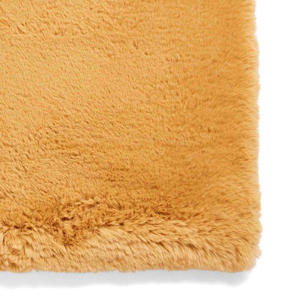Kilimas garstyčių spalvos 80x150 cm Super Teddy – Think Rugs-image-4
