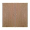 Ąžuolinės durys modulinei lentynų sistemai 2 vnt. 32x66 cm Mistral Kubus - Hammel Furniture