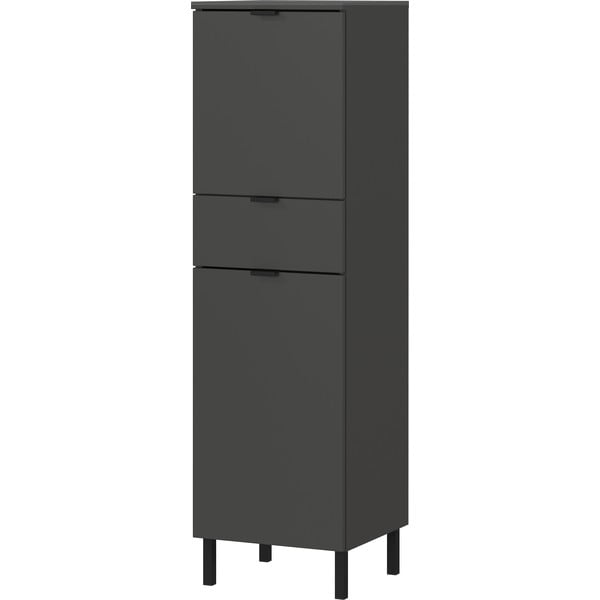 Aukšta vonios daiktadėžė antracito spalvos 34x120 cm Arcena – Germania-image-2