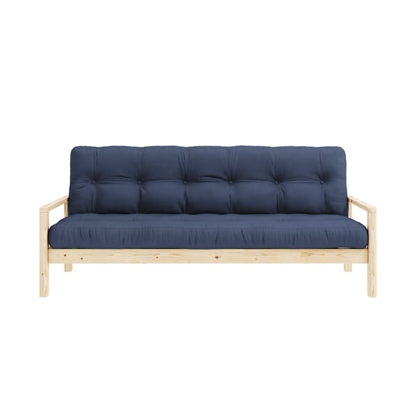 Sulankstoma sofa tamsiai mėlynos spalvos 205 cm Knob – Karup Design