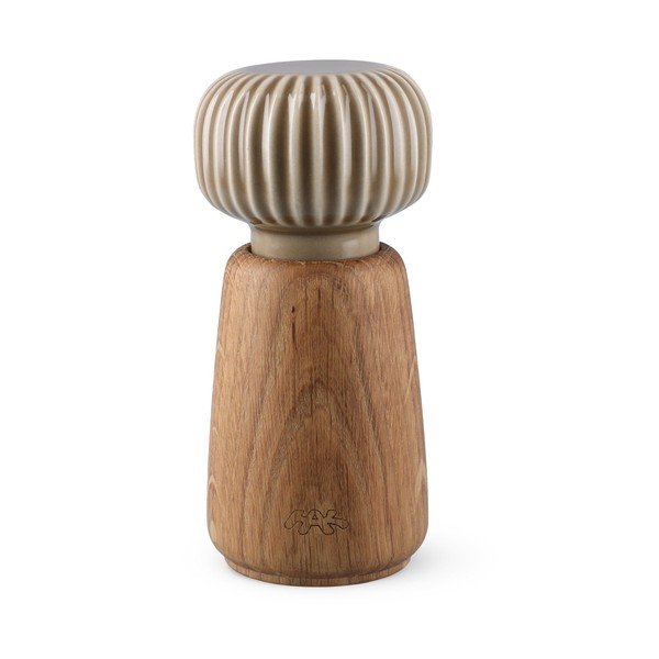 Natūralios spalvos iš medžio masyvo druskos ir pipirų malūnėlis Hammershøi – Kähler Design