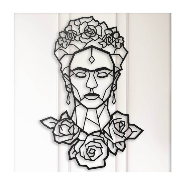 Juoda sienų apdaila Frida