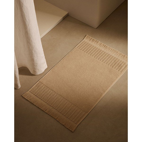 Rudas vonios kambario kilimėlis 50x70 cm Yeni - Kave Home-image-1