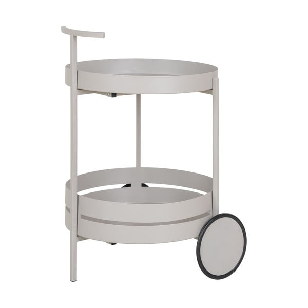 Iš metalo vežimėlis ant ratukų 40x49,5 cm Beja – House Nordic-image-4