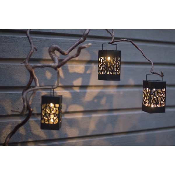 3 pakabinamų saulės energija veikiančių LED žibintų rinkinys Star Trading Izola, aukštis 11 cm-image-3