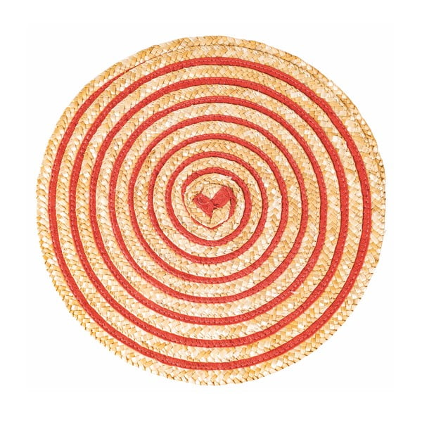 Rafijos padėkliukai 6 vnt. ø 38 cm Spiral - Villa d'Este-image-3