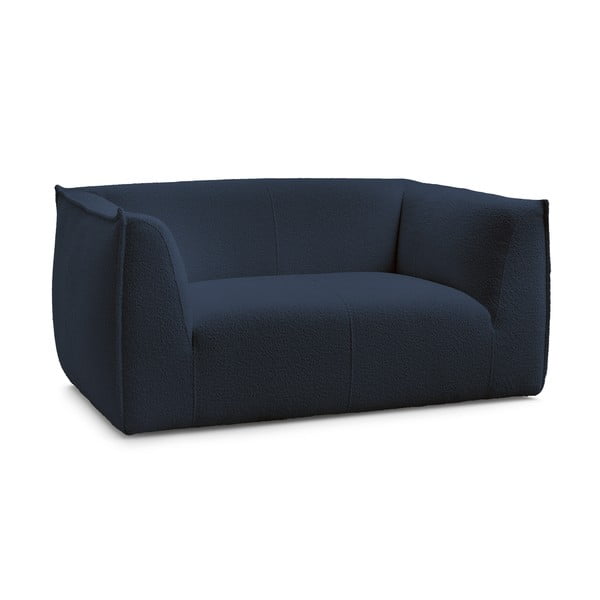 Tamsiai mėlynos spalvos iš boucle sofa 170 cm Giorgia – Bobochic Paris-image-3