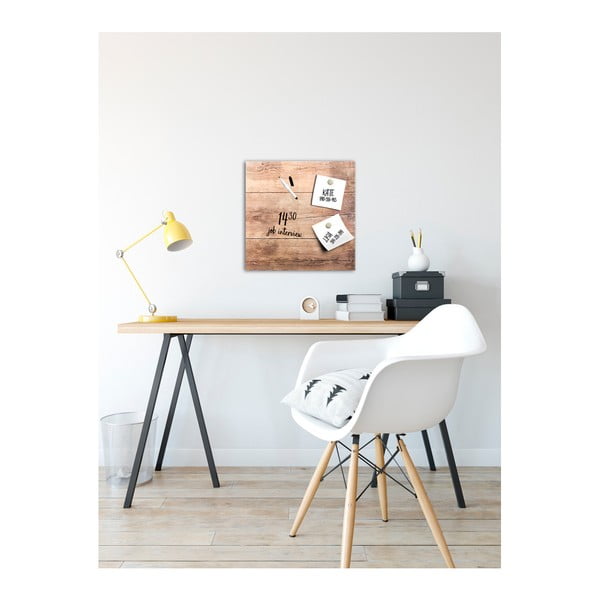 Magnetinė lenta Styler Wood, 30 x 30 cm-image-2