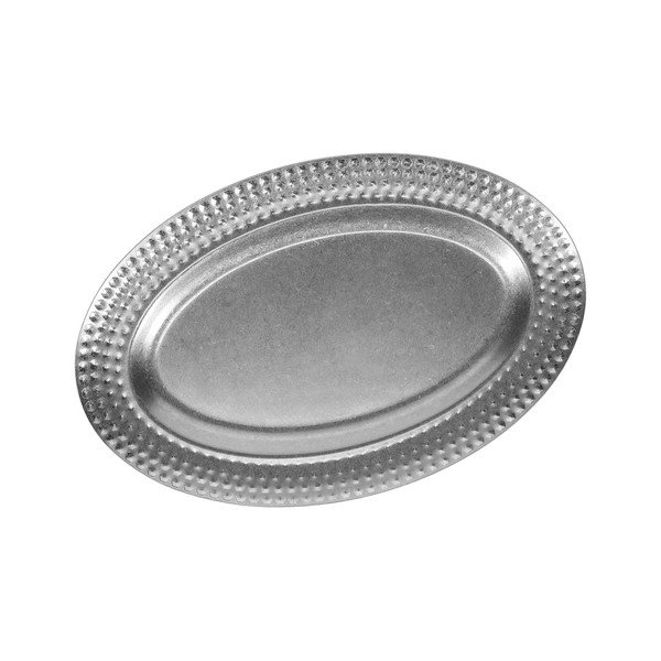 Iš nerūdijančio plieno padėklas serviravimo padėklas 23x35 cm Serve – BonBistro