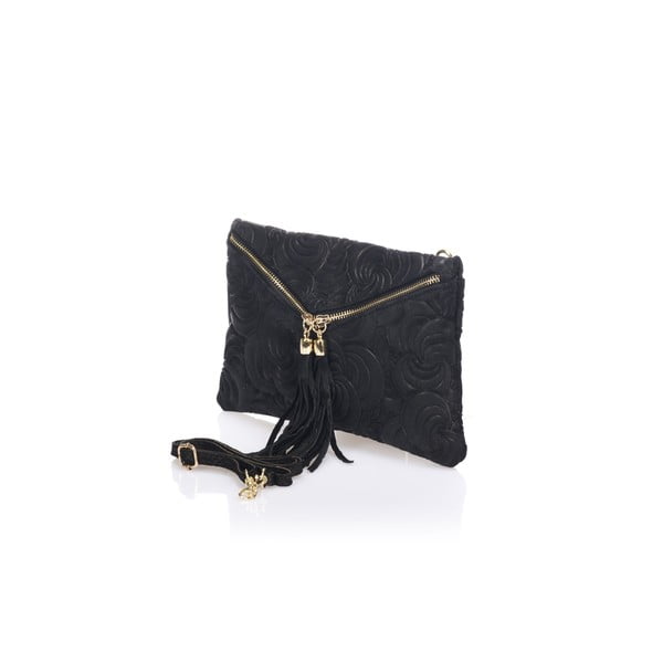 Juoda odinė rankinė Lisa Minardi Silvia-image-2