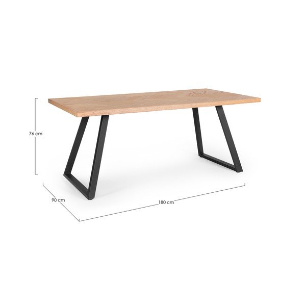 Valgomojo stalas 90x180 cm Dukat – Yes Everyday-image-4