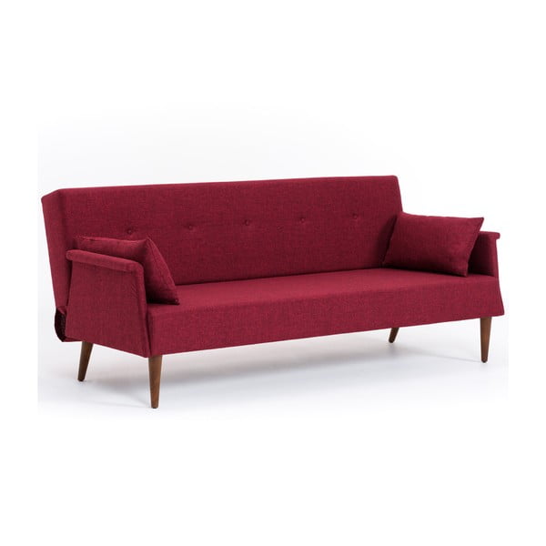 Bordo spalvos sofa-lova Balcab Julia-image-4