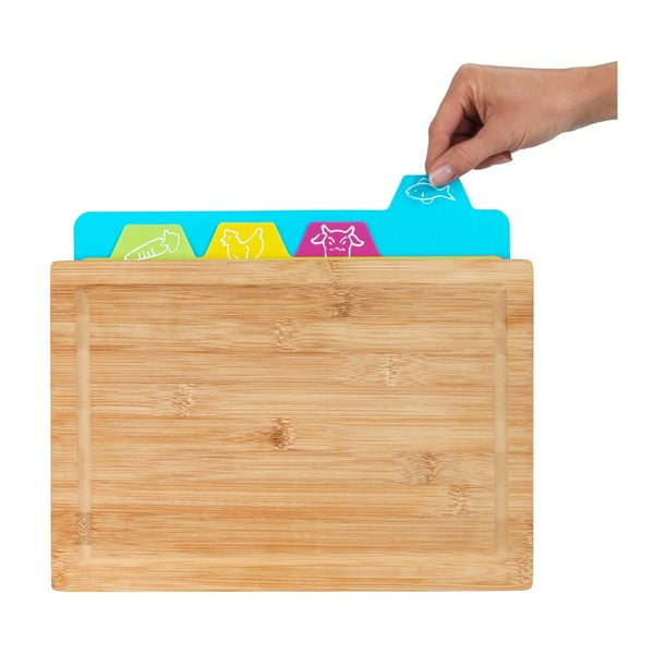 Iš bambuko  pjaustymo lentelė 22,5x32,5 cm Bella – Wenko-image-3