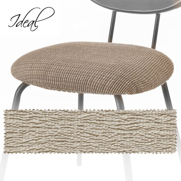 Įtempiamas kėdei baldų apmušalas rudos spalvos Ideal – Casa Selección-image-3