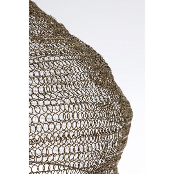 Žalvario spalvos iš plieno kabantis šviestuvas Amish – Bizzotto-image-2